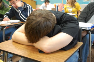If Governor Strickland's reforms are fully implemented, students such as this one will have to sleep through 20 more days of class.