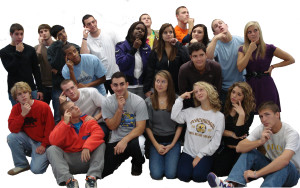 Jean Getz's marketing class is preparing a professional marketing campaign. Phto courtesy of Jean Getz.