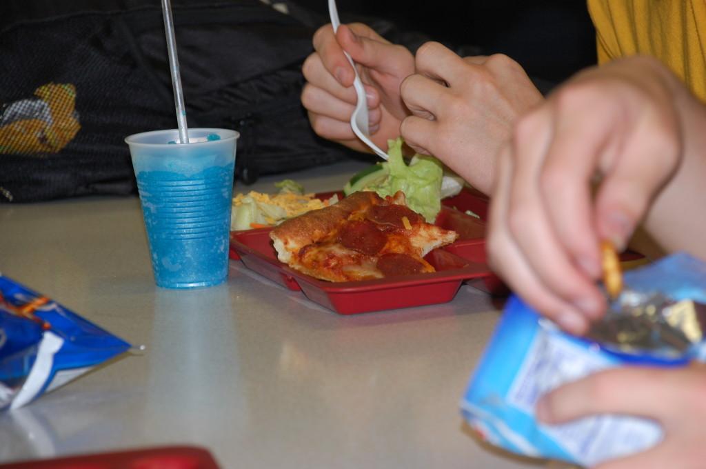 Ohio wellness guidelines suggest that schools “provide an environment that offers and promotes healthy food and drink choices.”  Photo by Ena Jones.
