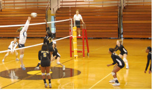 Volleyball Team Raises Money, Spirits
