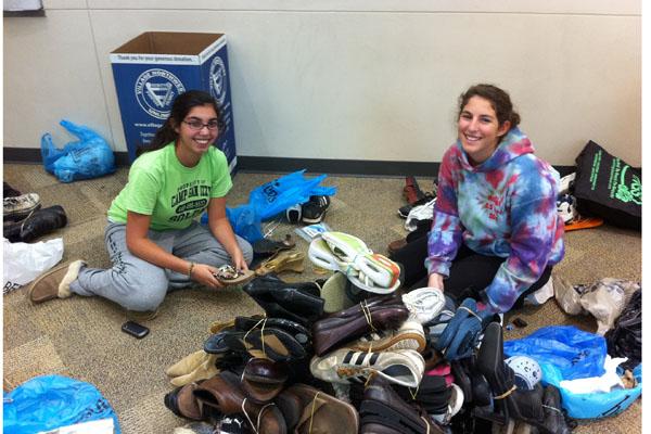 Amnesty International Collects Shoes for Hatian Students