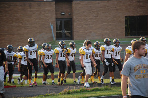 BHS Varsity Football Team Defeated by Rivals Orange