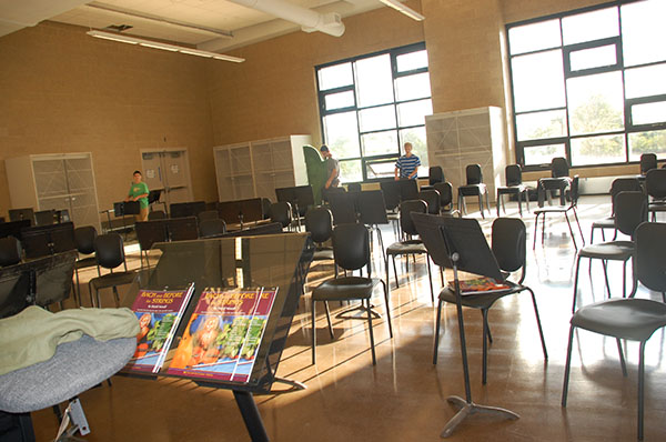 Music Students Move into New Wing