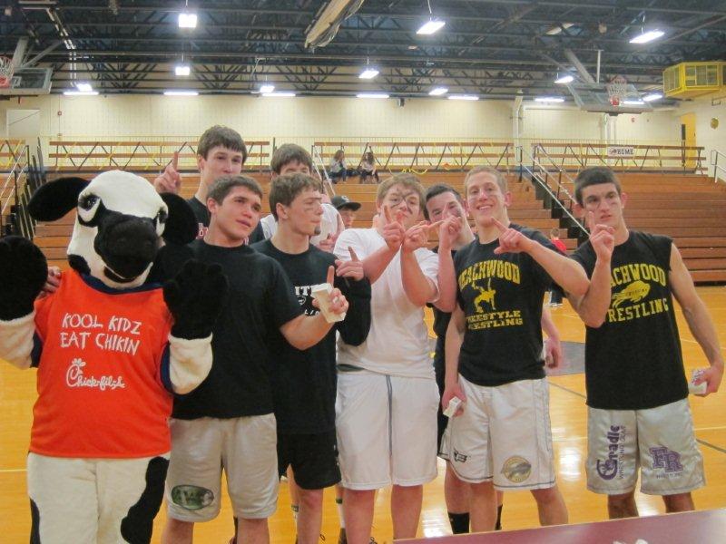 Off a Cow Wins Dodgeball Dare, Free Chick-Fil-A Sandwiches For a Year