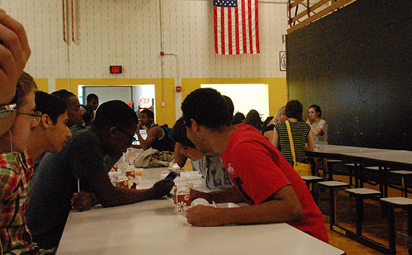 Cafeteria Renovation Forces Lunch Periods to South Gym 