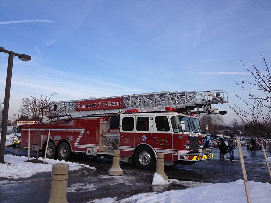 Fire Department Responds to Alarm at High School