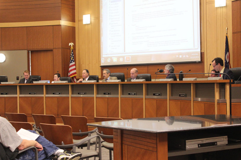 The Beachwood City Council meeting on Dec. 15, 2014.