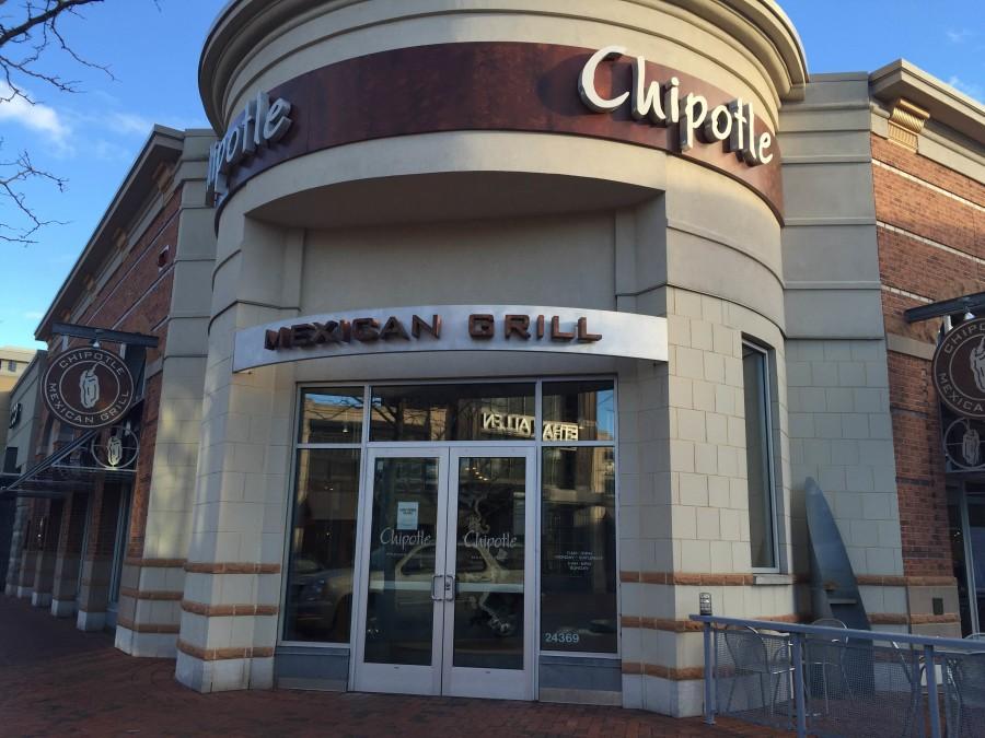 The Chipotle at Legacy Village is a favorite lunch spot for BHS students. Photo by Sydney Eisenberg.