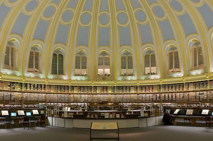 Reading room at the British Museum. Image source: Eneas via Wikimedia Commons.