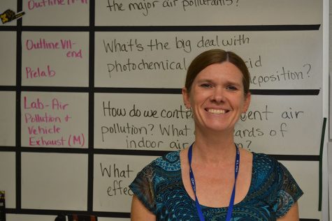 Science teacher Lisa Bugenske described a lack of female peers and role models in her time as an engineering student at University of Michigan and during her career at General Electric. Photo by Gabriela Colovan Costa.
