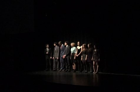 The directors of White & Gold 2017 step out for a bow. Photo by Spencer Hendlin.