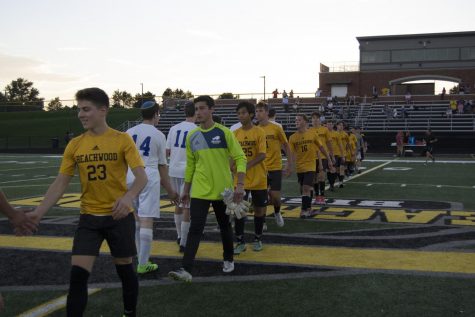 Boys Soccer Celebrates Senior Night With 7-1 Win Over Fuchs