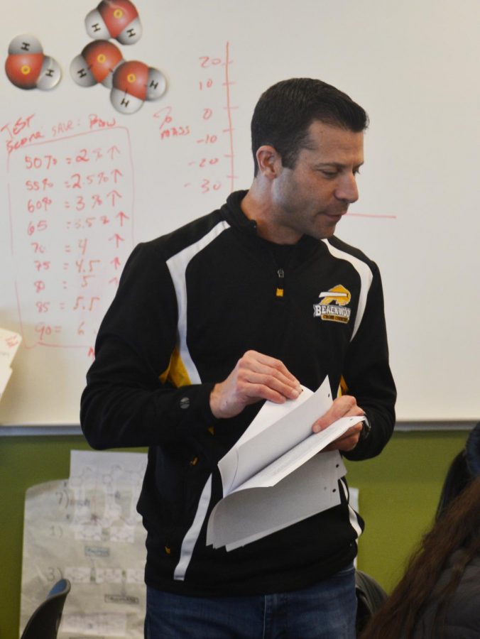 Lader taught at Cleveland Heights for four years before being hired at BHS. Photo by Joe Spero