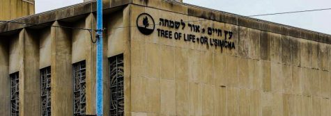 The Tree of Life Synagogue in Squirrel Hill, Pittsburgh. Image by CTO Henry via Wikimedia Commons