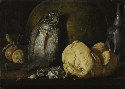 Still Life With Fish, Bread and Kettle / Luis Menendez / c. 1772 / Cleveland Museum of Art / Open Access