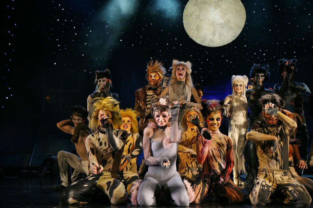 The musical Cats in Roma Musical Theatre in Warsaw, 8 December 2007.