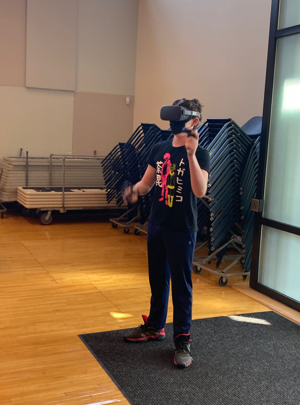 I’d like to see more people get into virtual reality, possibly just to play Beat Saber, sophomore Alex Johnson said.