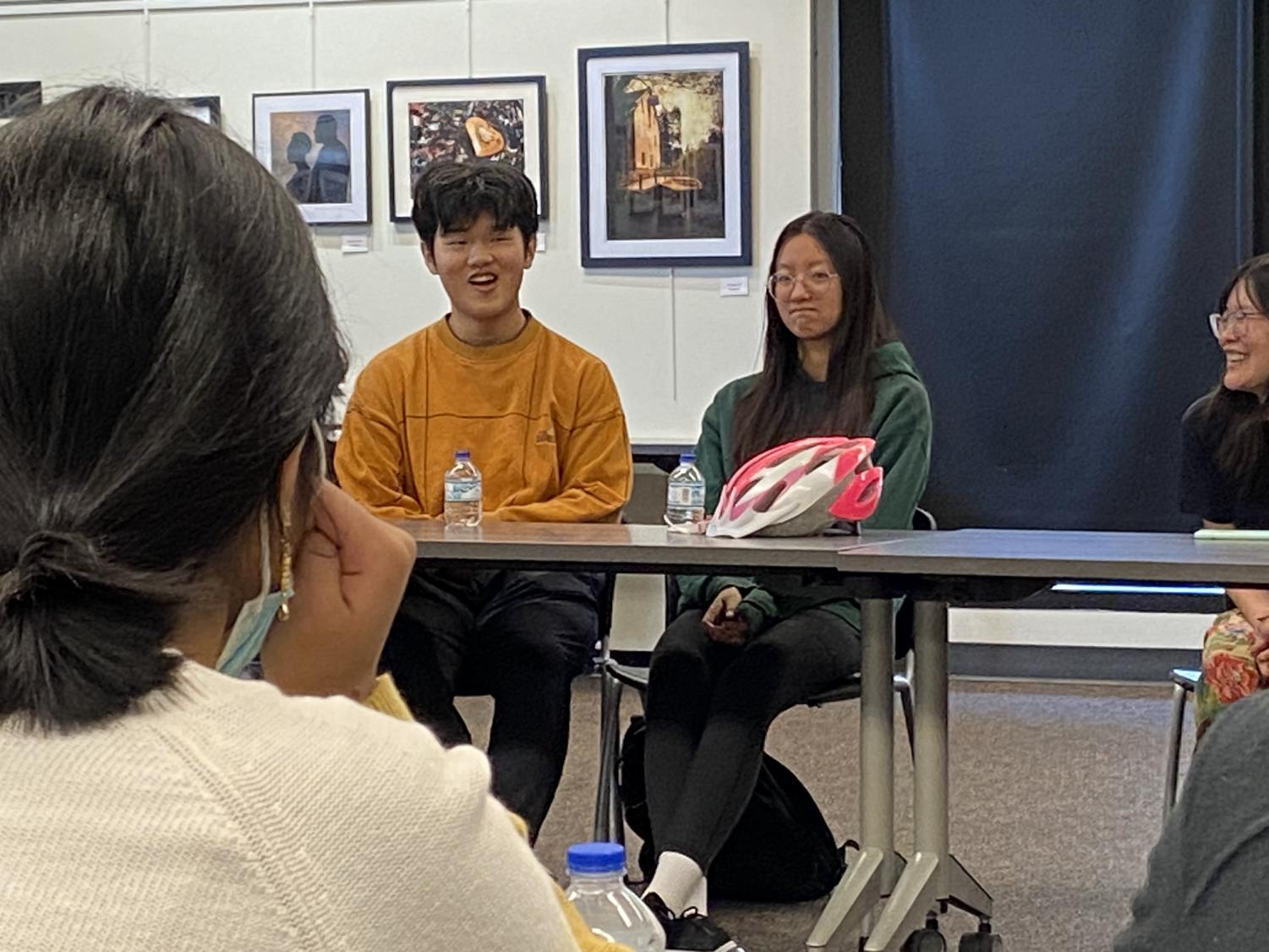 Kuang and Zhang  spoke candidly about their high school journey, sharing their regrets as well as successes and reflecting on the challenges they faced. 
