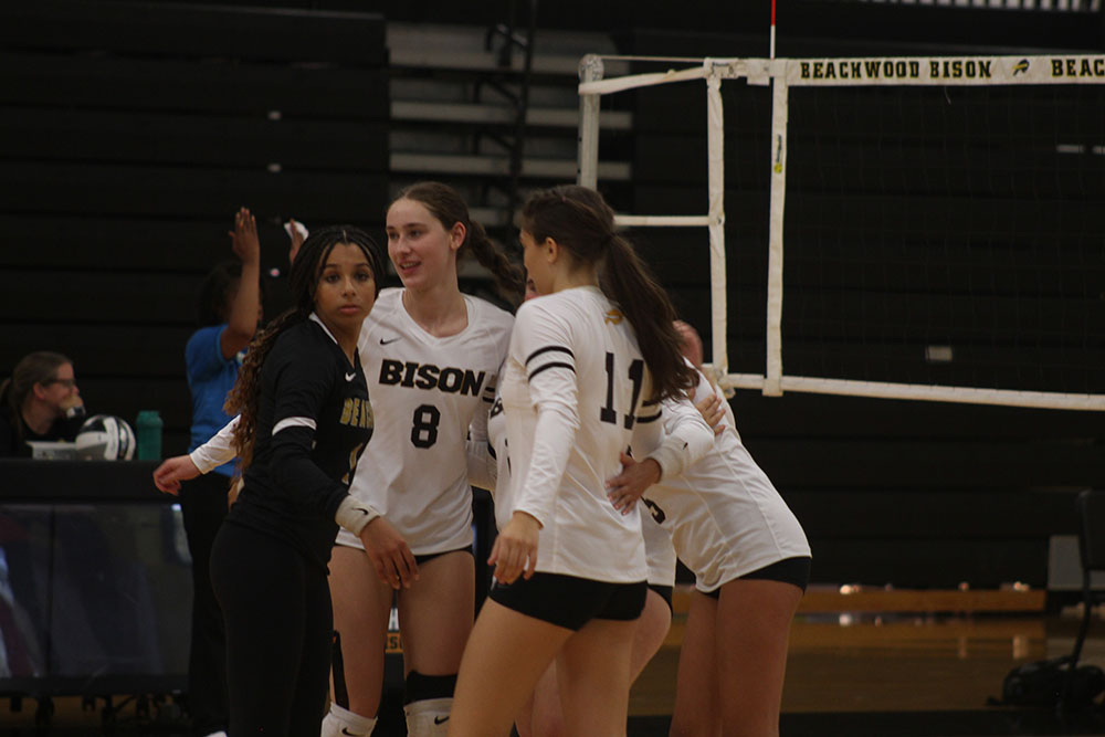 The Bison swept the Orange Lions 3-0 on Wednesday, Sept. 4. 