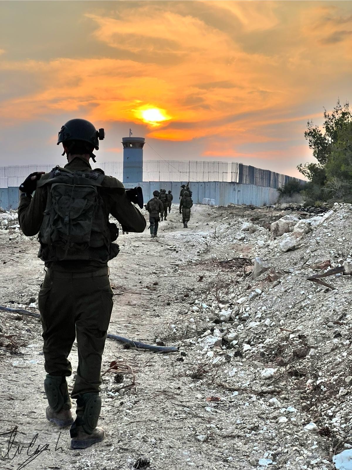 Hazen's unit returns from a mission in Lebanon.