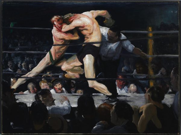 "Stag at Sharkey's," 1909. George Bellows / Cleveland Museum of Art / Open Access
