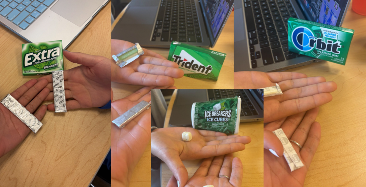 We decided to test five of the most popular spearmint gums on the market: Trident, Orbit, Extra, 5 Gum and Ice Cubes to find out which brand offers the best flavor, longevity and overall chewing experience.
