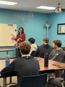 In the classroom, Ruth is focused on giving students real-world skills that they can use beyond the classroom.