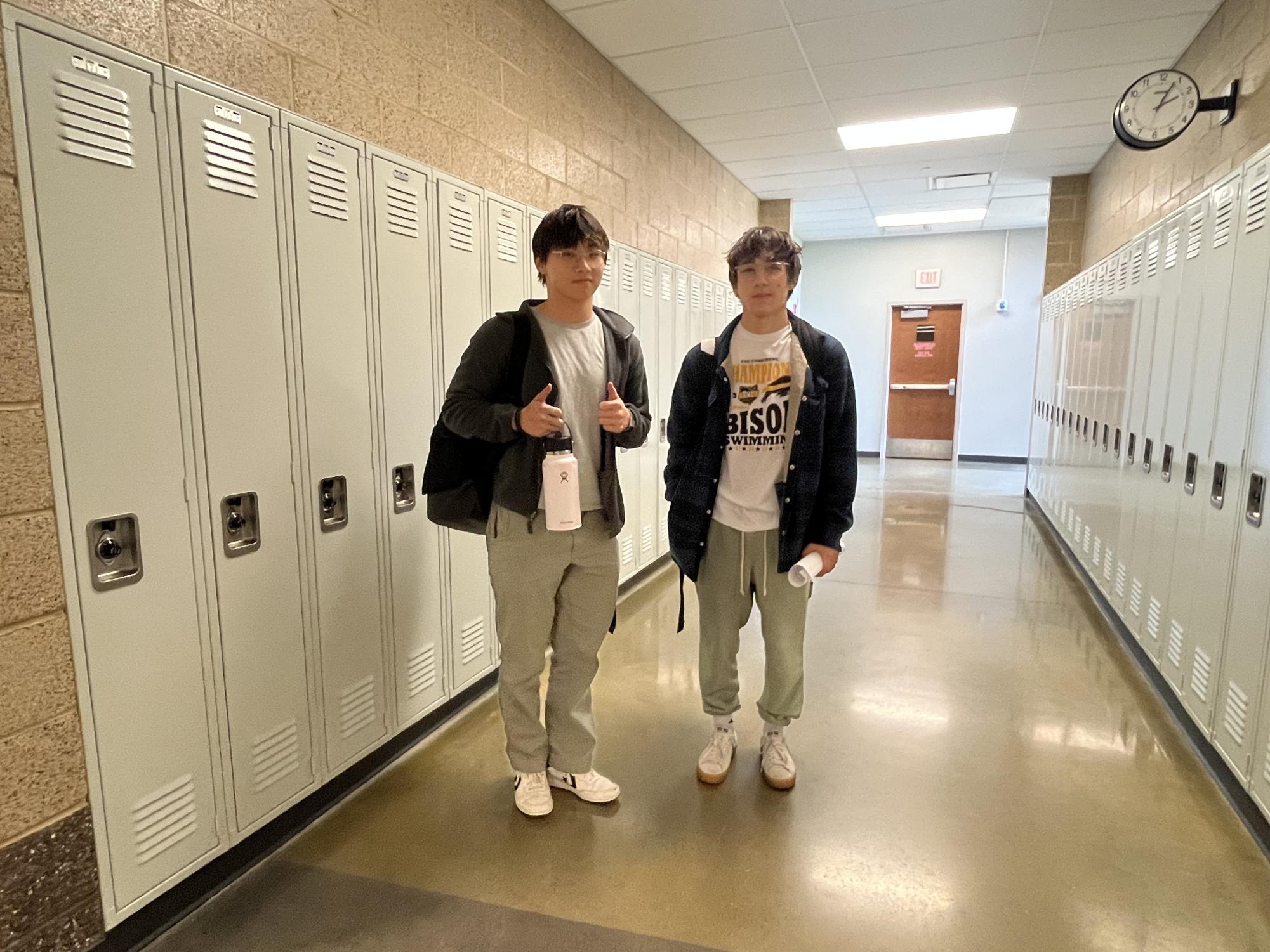 Since they founded the SAT/ACT prep club last year, Samuel Park and Nicholas Cheng have seen it grow. They now have over 20 students attending each Wednesday afternoon meeting.