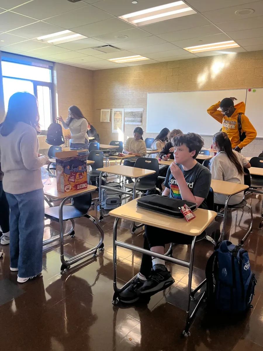 The geography club meets on Tuesdays after school in social studies teacher Joe Petraiuolo’s room.