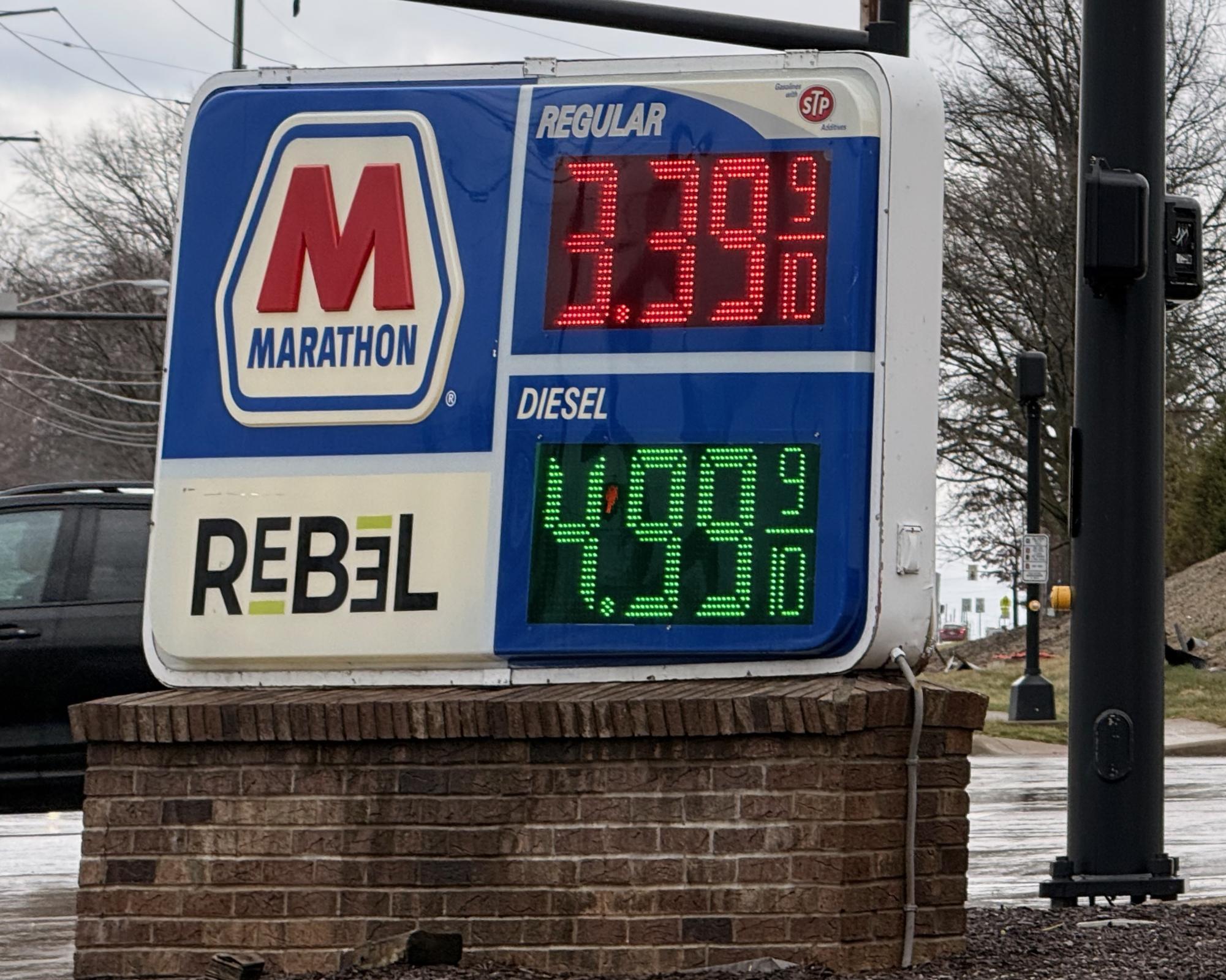 Oil prices have jumped 40 percent since the start of the war in Iran.
