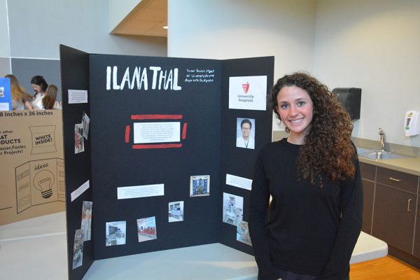 Ilu Thal completed her senior search project at University Hospitals' Ahuja campus with Dr. Nguyen.
