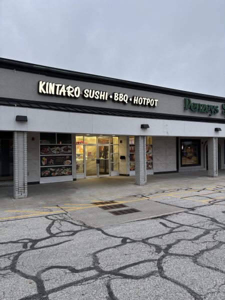 Kintaro is located in the same storefront that once housed Cleveland's signature deli Corky & Lenny's.