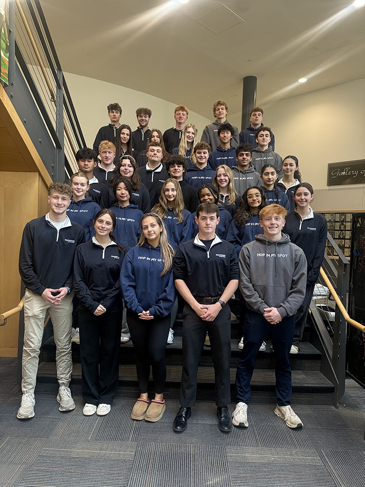 Although it has been a transitional year with a new teacher, students raised more than $80,000 to provide 500 bunny bundles to hospitalized children.